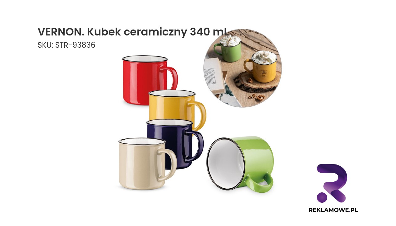 VERNON kubek ceramiczny 340 mL